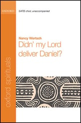 Didn't My Lord Deliver Daniel SATB choral sheet music cover